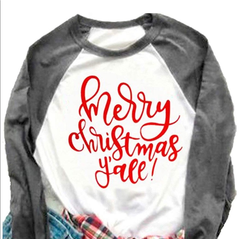 Long sleeve graphic t-shirt Christmas